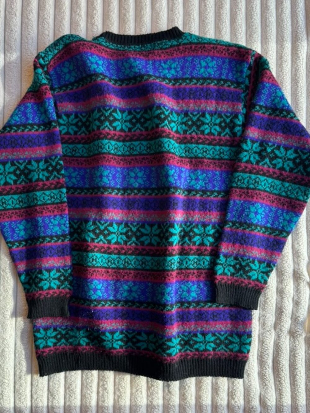 Alfred Dunner M Knit Sweater Vintage